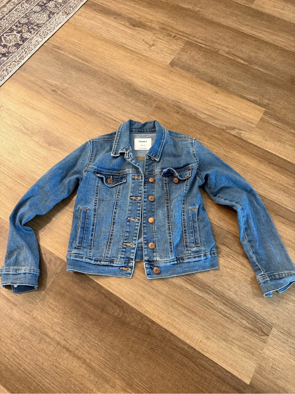 Girls Old Navy Light Blue Kids Denim Jacket